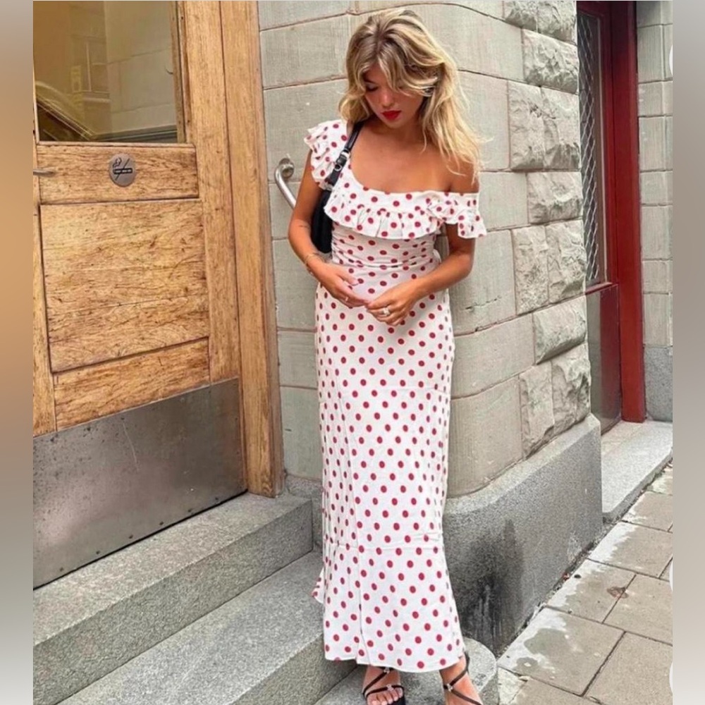 The Claudia Dress in Super Dot
